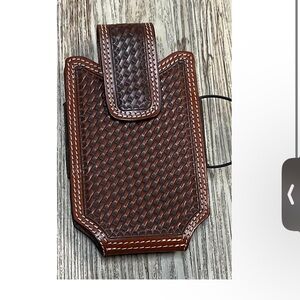 Twisted-X Western Floral Tooled Rodeo phone case